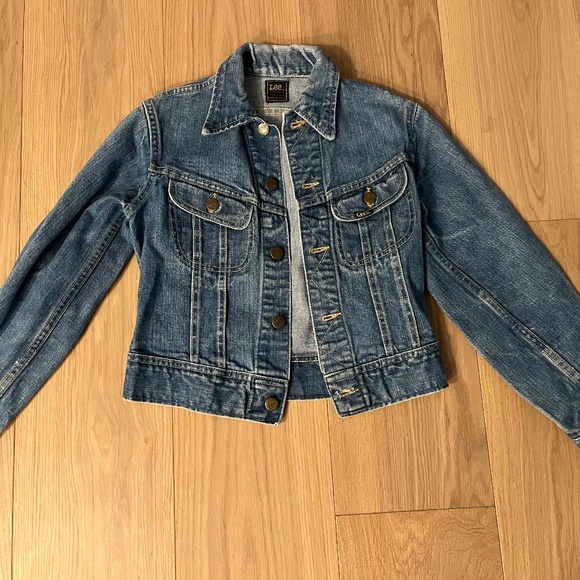 YOUTH - Vintage LEE jean jacket size M - Picture 3 of 4